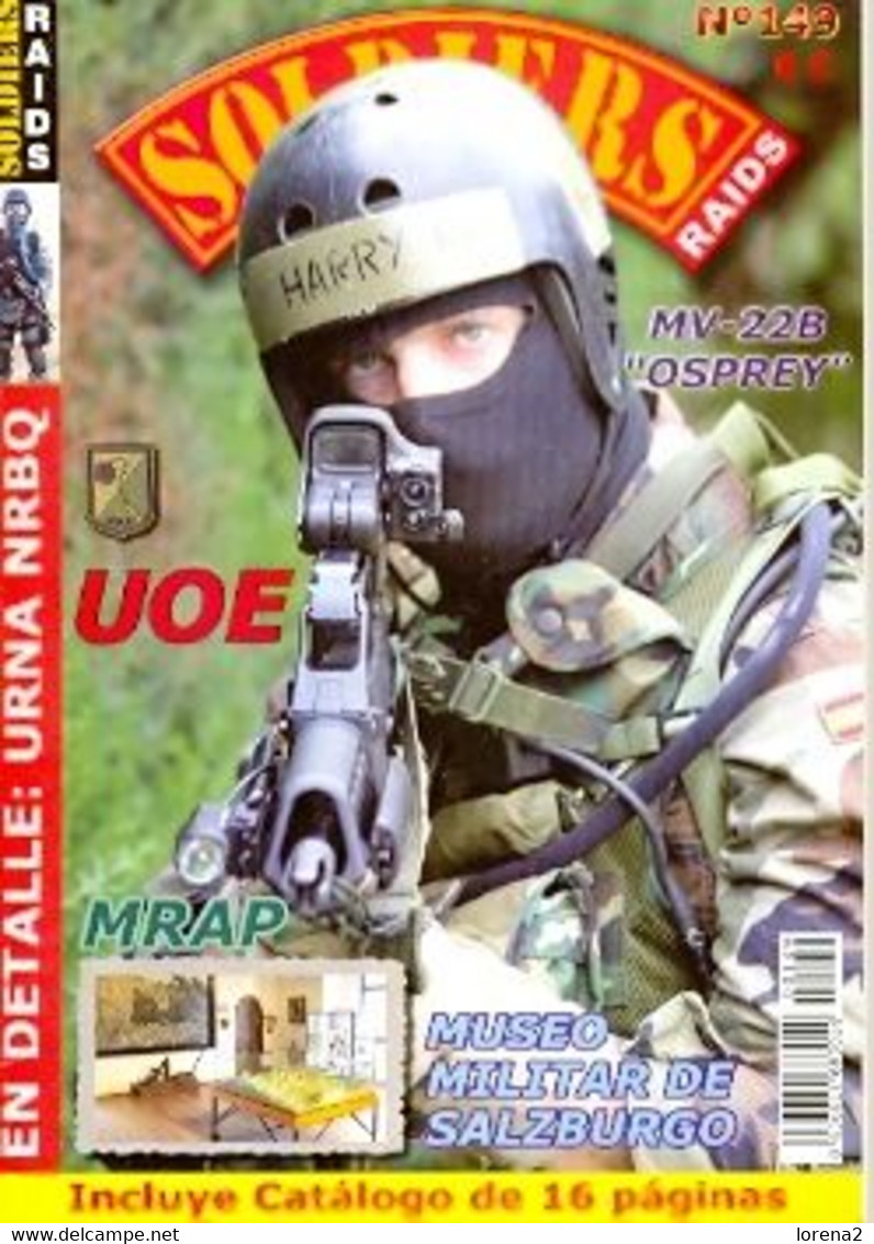 Revista Soldier Raids Nº 149. Rsr-149 - Spanish