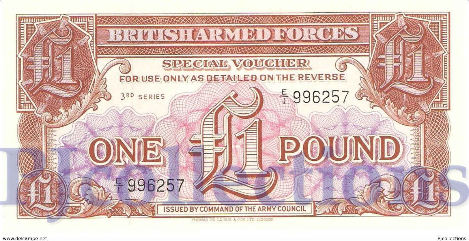 GREAT BRITAIN 1 POUND 1956 PICK M29 AUNC - 1 Pound