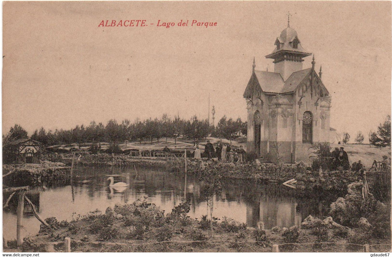 ALBACETE - LAGO DEL PARQUE - Albacete