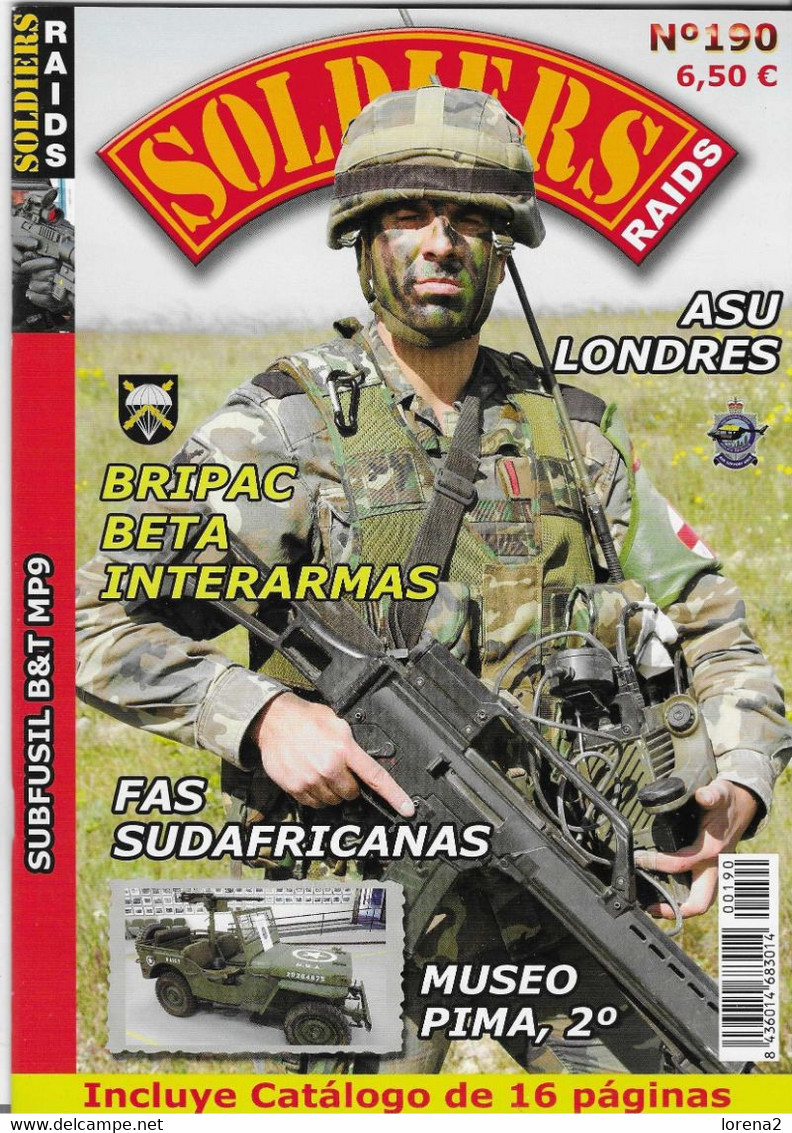Revista Soldier Raids Nº 190. Rsr-190 - Spanish