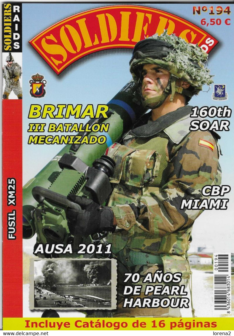 Revista Soldier Raids Nº 194. Rsr-194 - Spanish