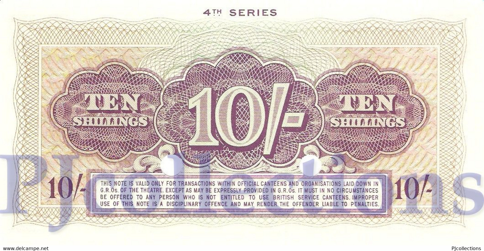 GREAT BRITAIN 10 SHILLINGS ND PICK M35b UNC - 10 Shillings