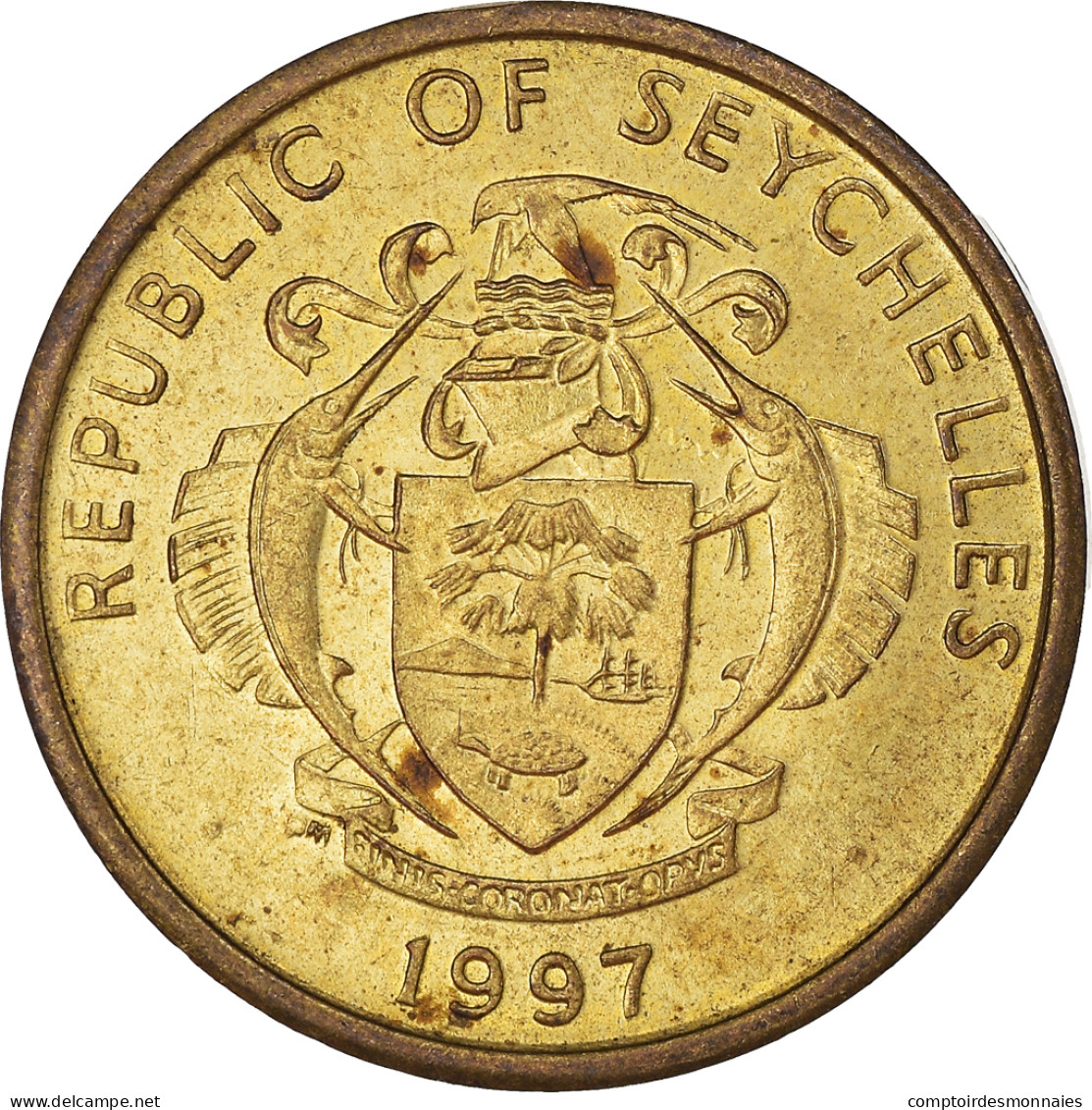 Monnaie, Seychelles, 10 Cents, 1997 - Seychelles