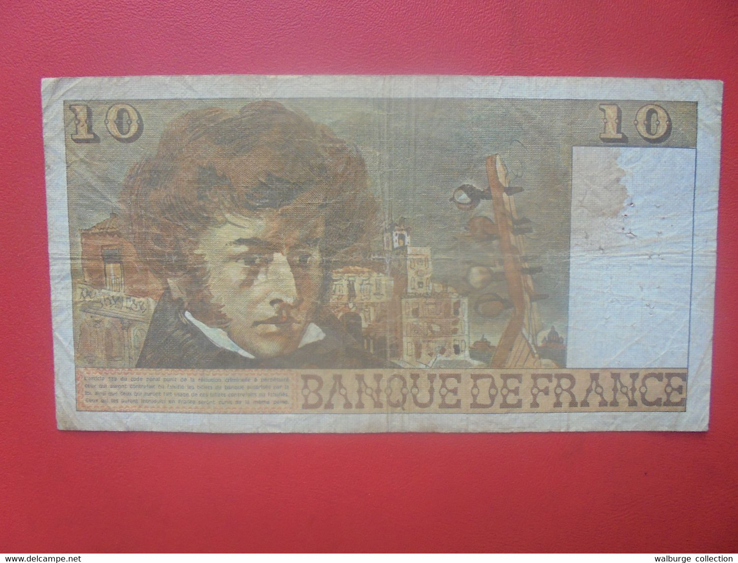 FRANCE 10 FRANCS 1975 Circuler (L.7) - 10 F 1972-1978 ''Berlioz''