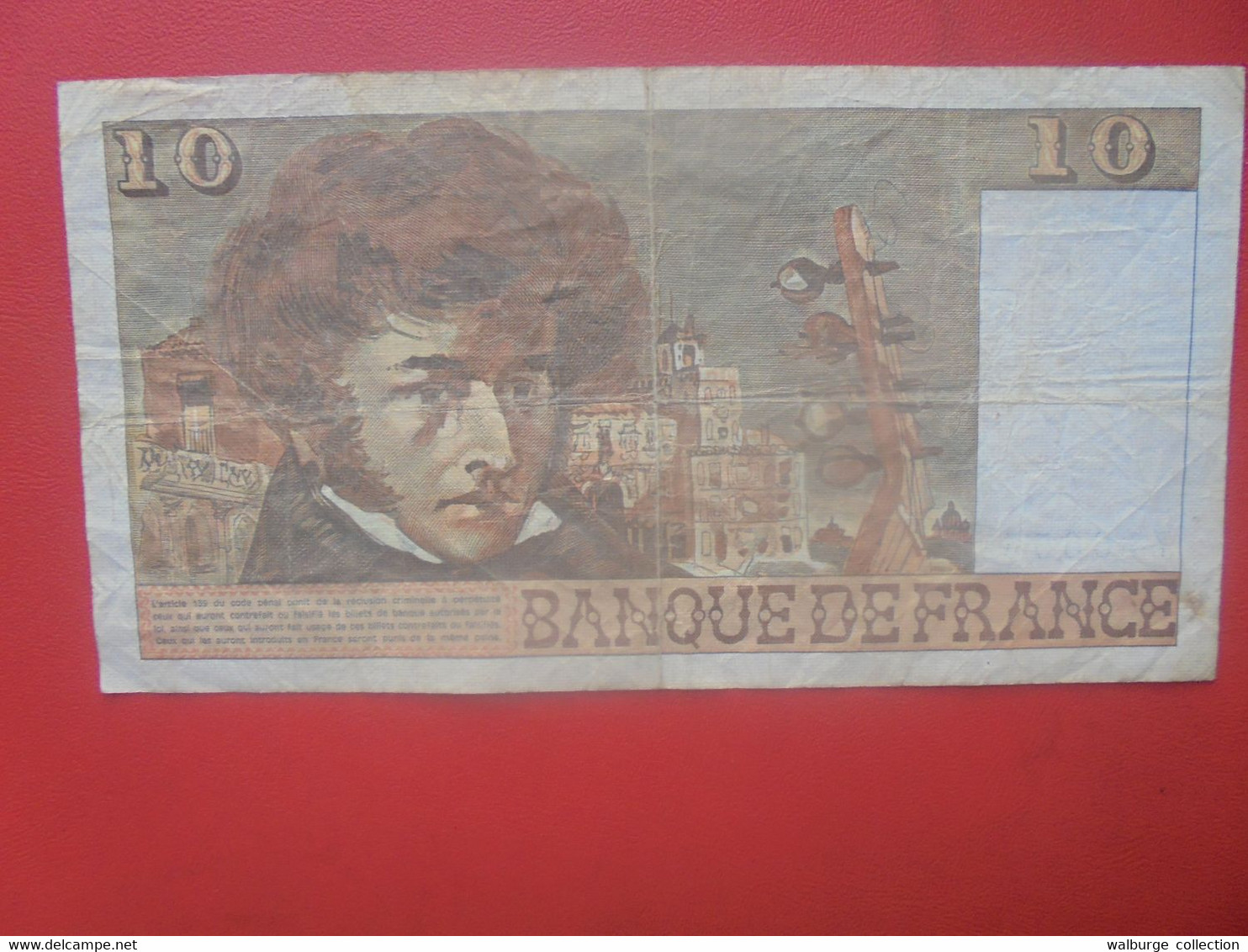 FRANCE 10 FRANCS 1977 Circuler (L.7) - 10 F 1972-1978 ''Berlioz''