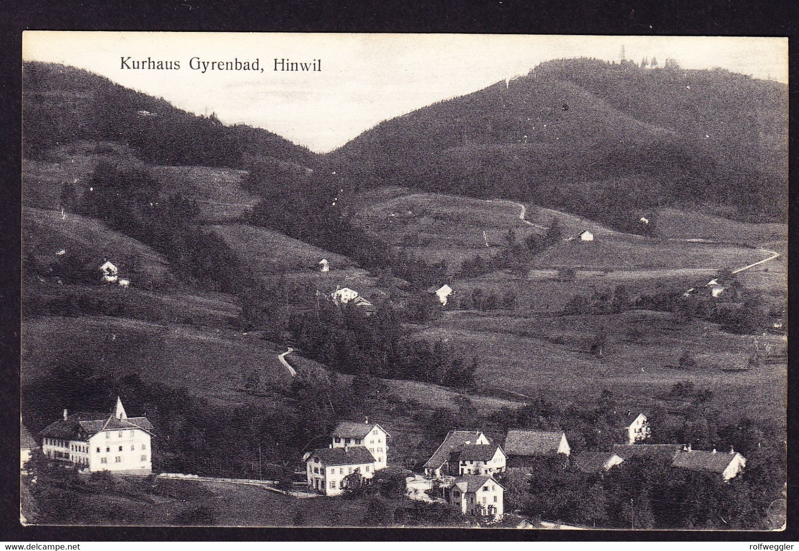 1921 Gelaufene AK, Kurhaus Gyrenbad Bei Hinwil. Gestempelt Ottenleuebad - Hinwil