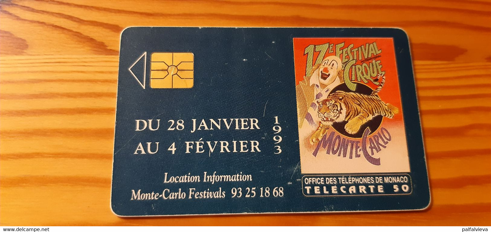 Phonecard Monaco - Mónaco