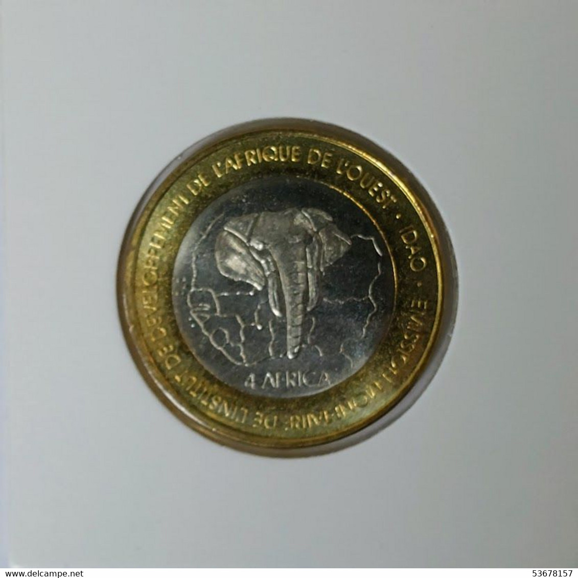 Guinea-Bissau - 6000 Francs CFA (4 Africa) 2004 (Fantasy Coin) (#1352) - Guinea-Bissau