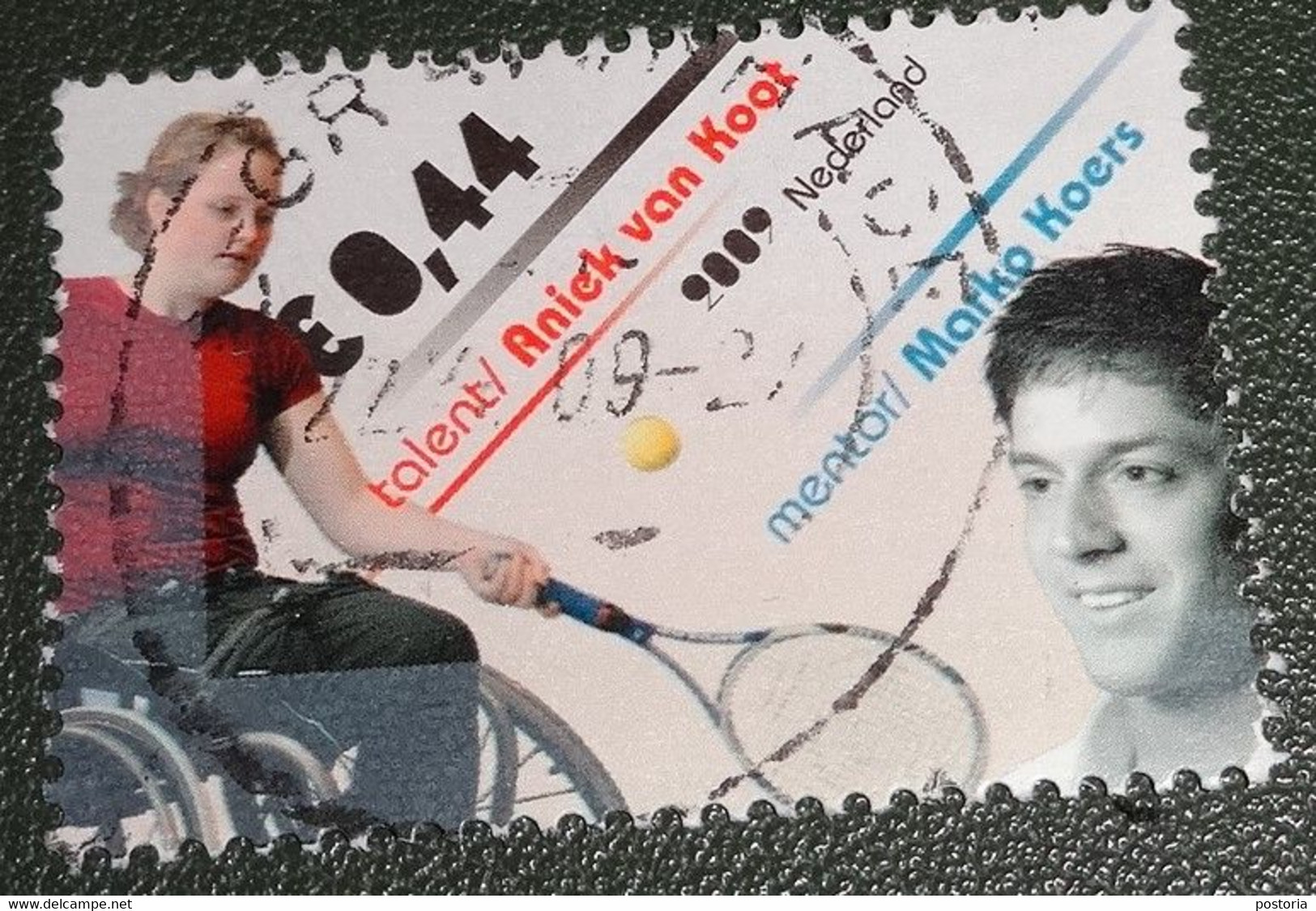 Nederland - NVPH - 2668 - 2009 - Gebruikt - Cancelled - Sporttop - Tennis - Aniek Koot - Atletiek - Marko Koers - Usati