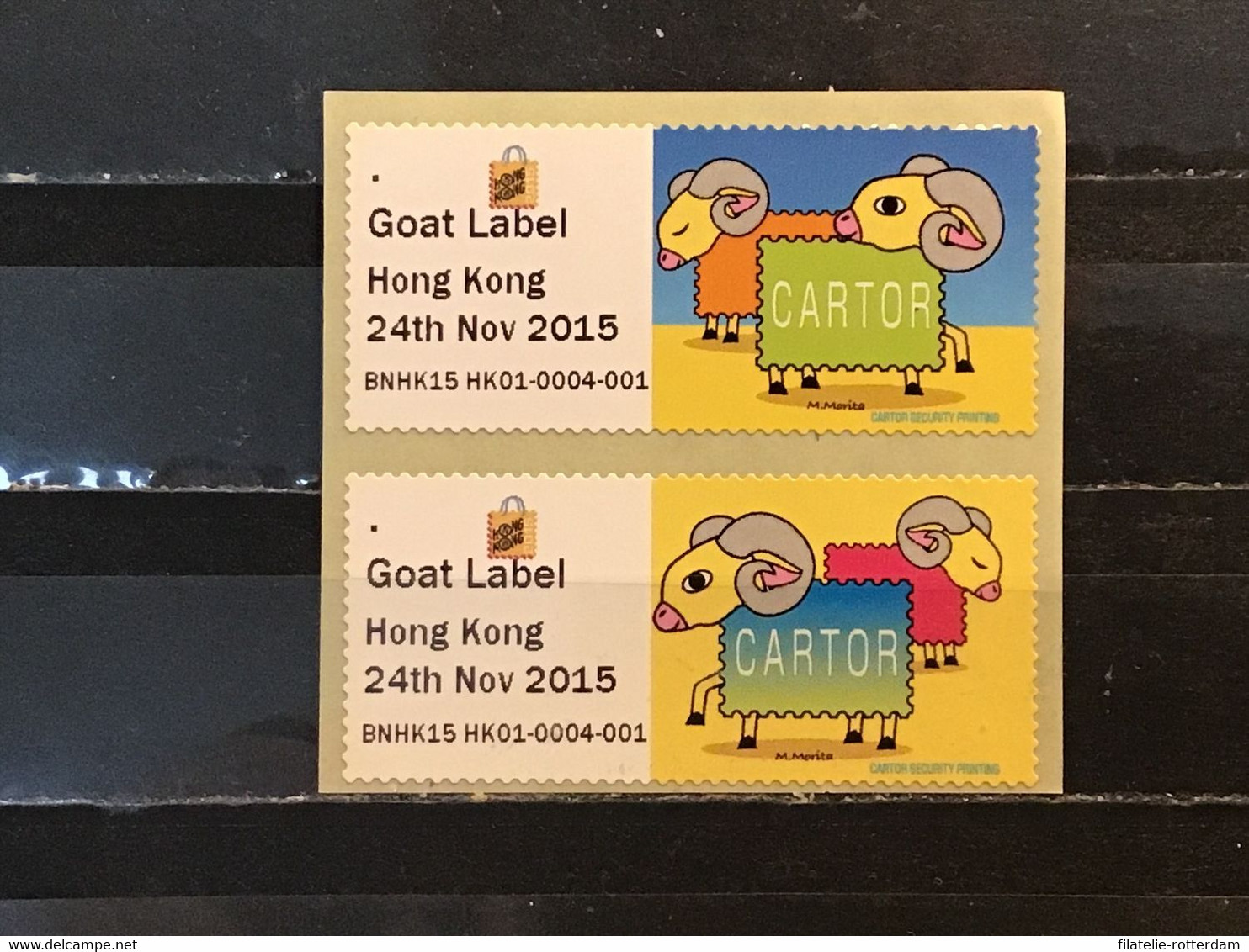 Hong Kong - Postfris / MNH - Complete Set Jaar Van De Geit 2015 - Distributeurs