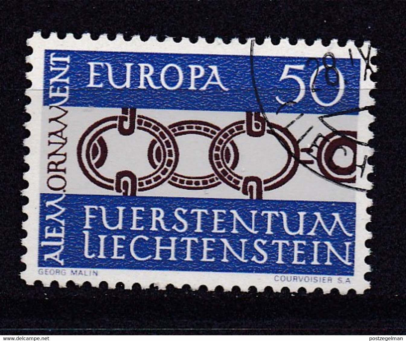 LIECHTENSTEIN, 1965, Used Stamp(s) , Europe CEPT, Michel Nr(s). 454, Scannr. U22336 - Used Stamps