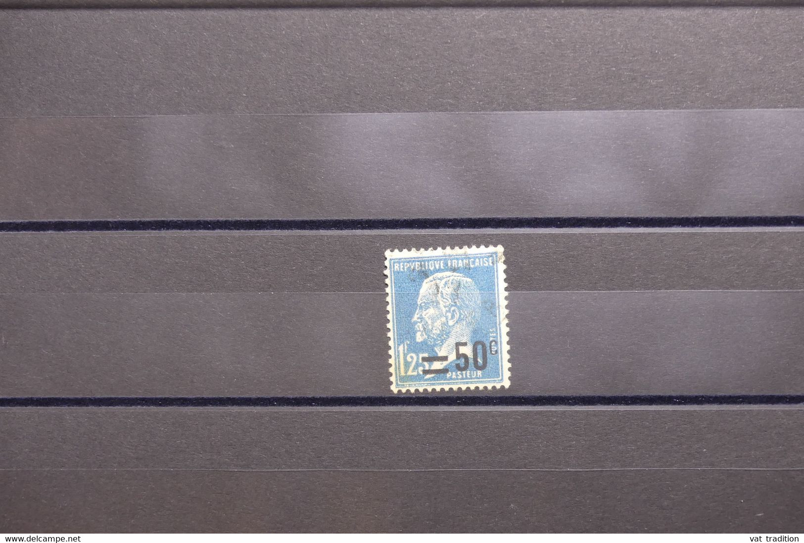 FRANCE - Pasteur Surchargé N° 222 Variété De Surcharge Déplacée - Oblitéré - L 128317 - Used Stamps