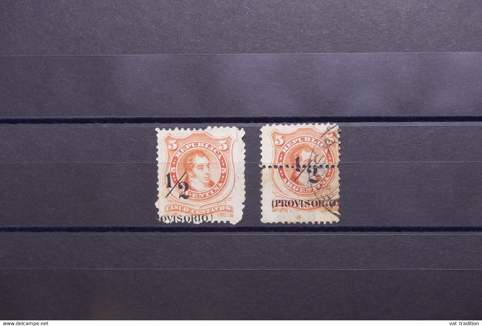 ARGENTINE - 2 Valeurs Avec Variété - L 128320 - Oblitérés