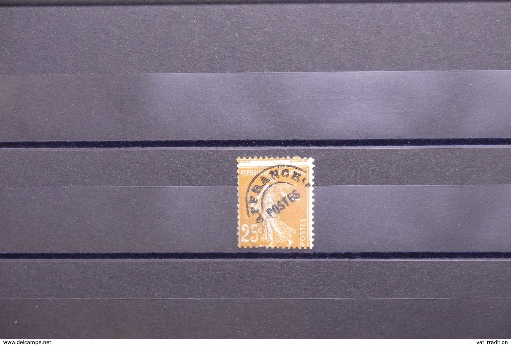 FRANCE - Type Semeuse Préoblitéré 25ct Avec Variété De Piquage - Neuf - L 128338 - Unused Stamps