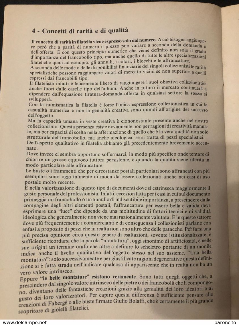 OPUSCOLO LA FILATELIA VERSO IL DUEMILA - EDIZIONI GBE - Sonstige & Ohne Zuordnung