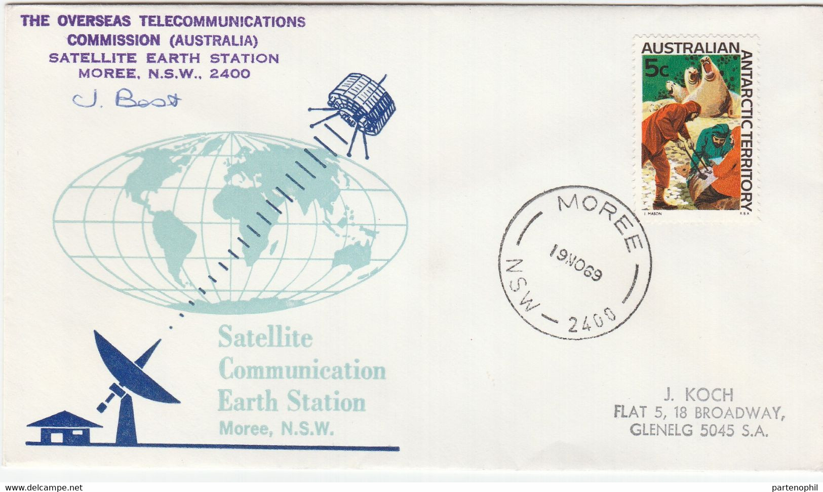 Australia. - Spazio / Space / Cosmonautica / Cosmonautics / Satellite - Oceania