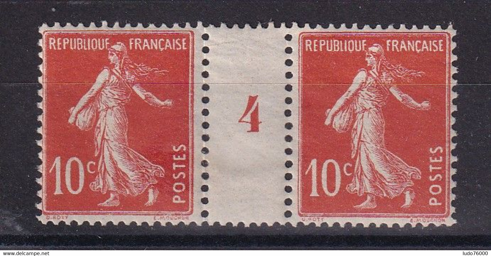 D 442 / LOT N° 138 MILLESIME 4 NEUF** COTE 16€ - Collections