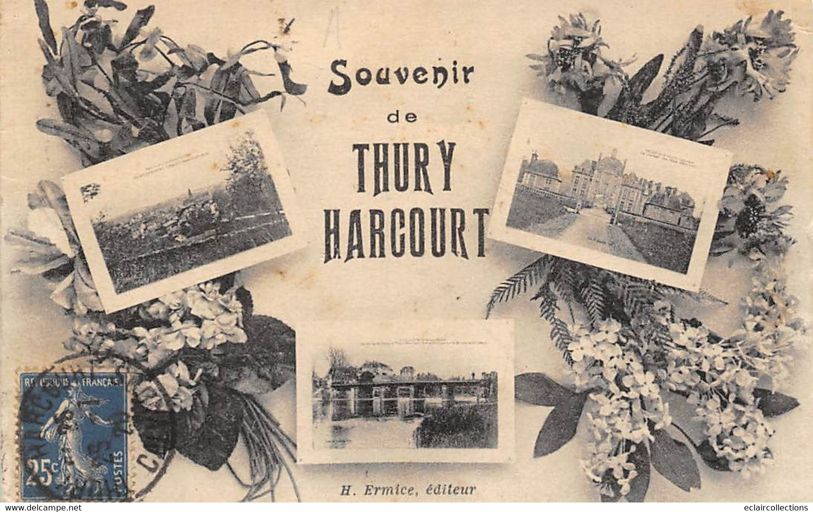 Thury-Harcourt       14          Souvenir De.... 3  Mini Vues        (voir Scan) - Thury Harcourt