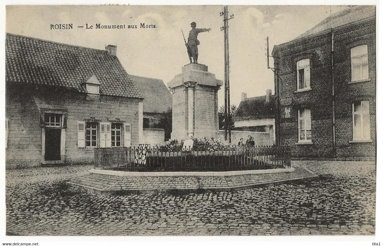 1 - Roisin - Le Monument Aux Morts - Honnelles