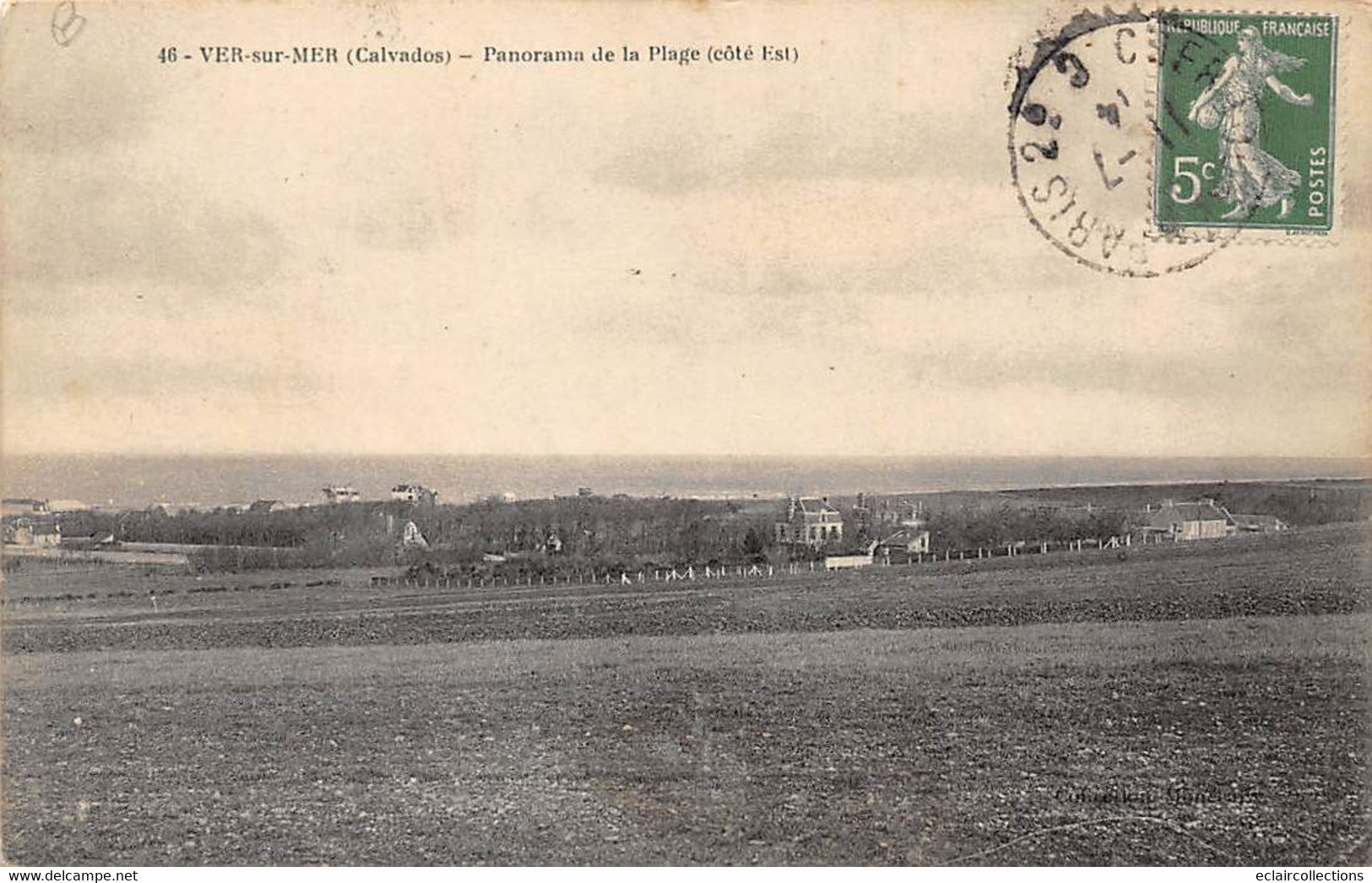 Ver Sur Mer        14       Panorama De La Plage  Côté Est       (voir Scan) - Autres & Non Classés