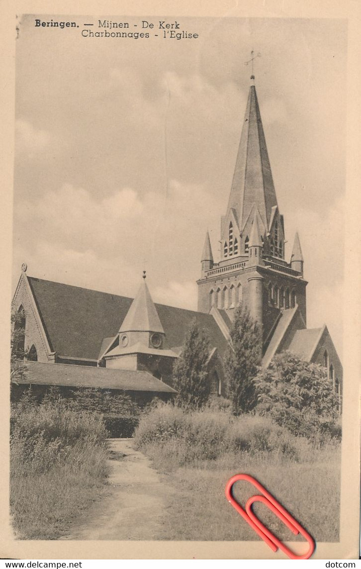 BERINGEN- Mijnen -- De Kerk -  L'Eglise - Beringen