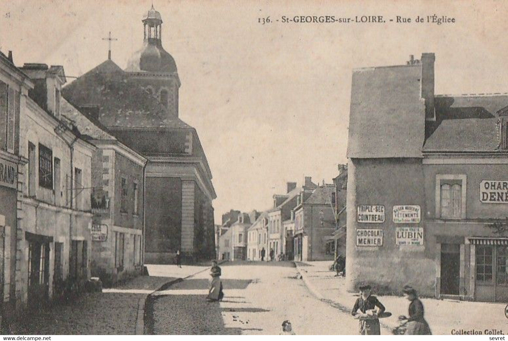 St-GEORGES-sur-LOIRE. - Rue De L'Eglise - Saint Georges Sur Loire