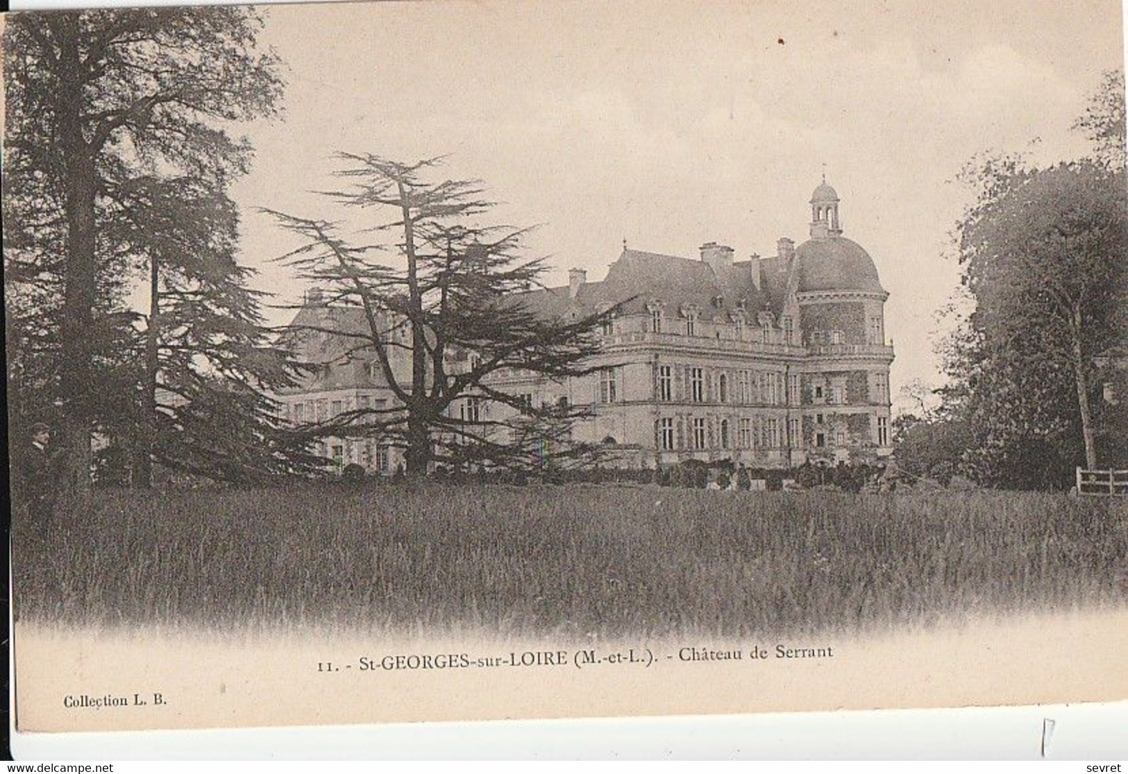 St-GEORGES-sur-LOIRE. -  Château De Serrant. Cliché Pas Courant - Saint Georges Sur Loire