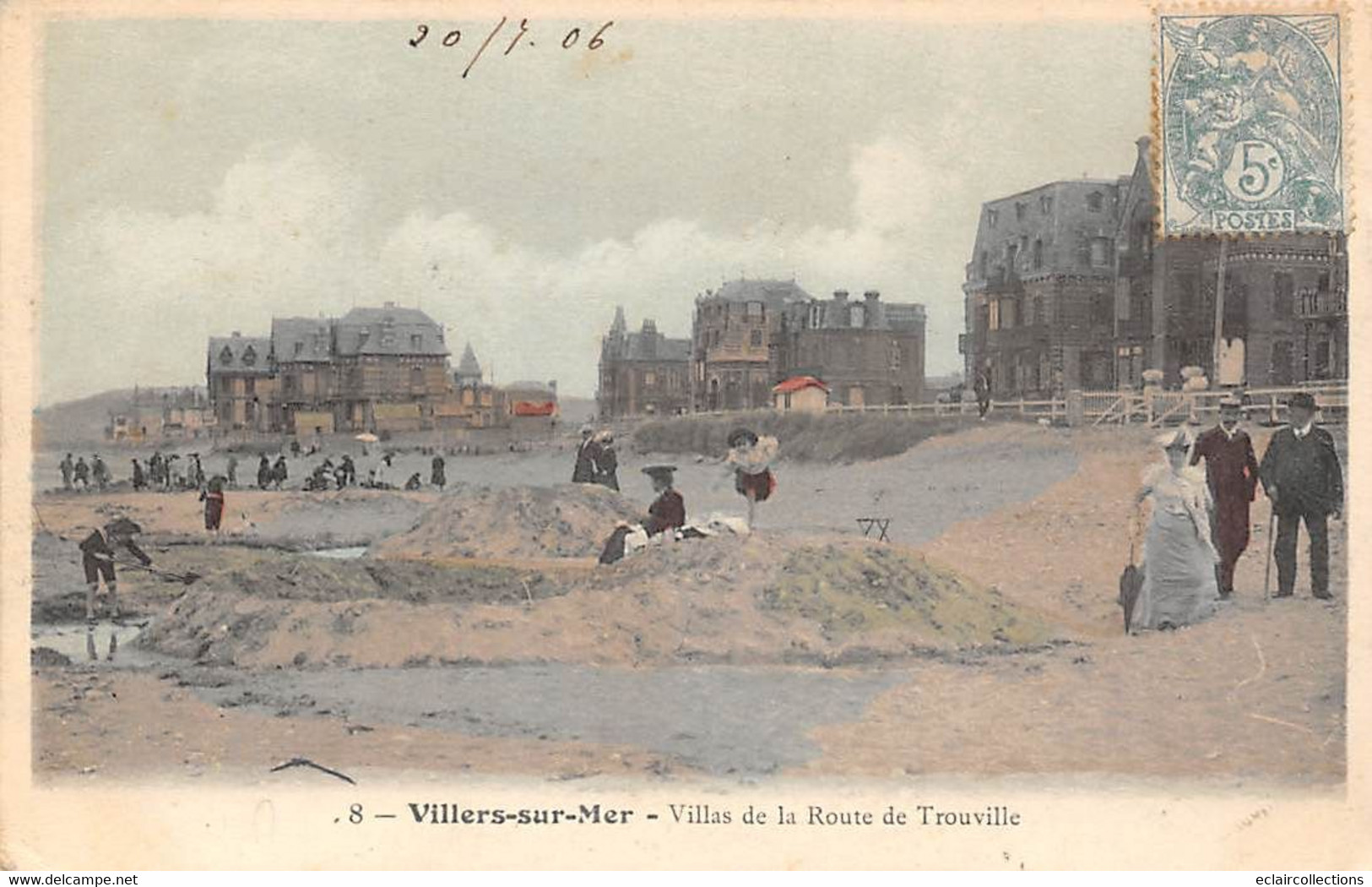 Villers Sur Mer      14           Villas De La Route De Trouville      (voir Scan) - Autres & Non Classés