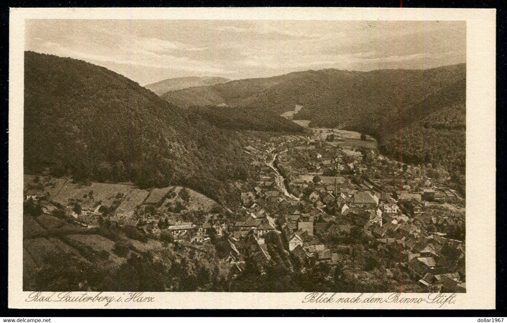 Bad Lauterberg Im Harz ,blick Nach Dem Benno Stift + 1930 , NOT USED - 2 Scans For Condition.(Originalscan !!) - Bad Lauterberg