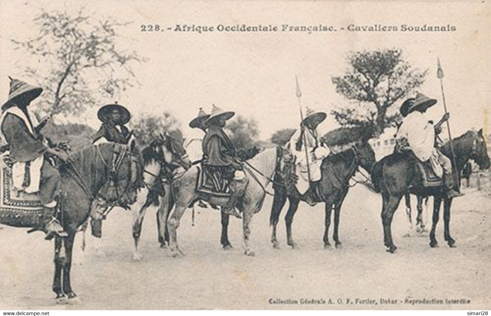 AFRIQUE OCCIDENTALE FRANCAISE - N° 228 - CAVALIERS SOUDANAIS - Sudan