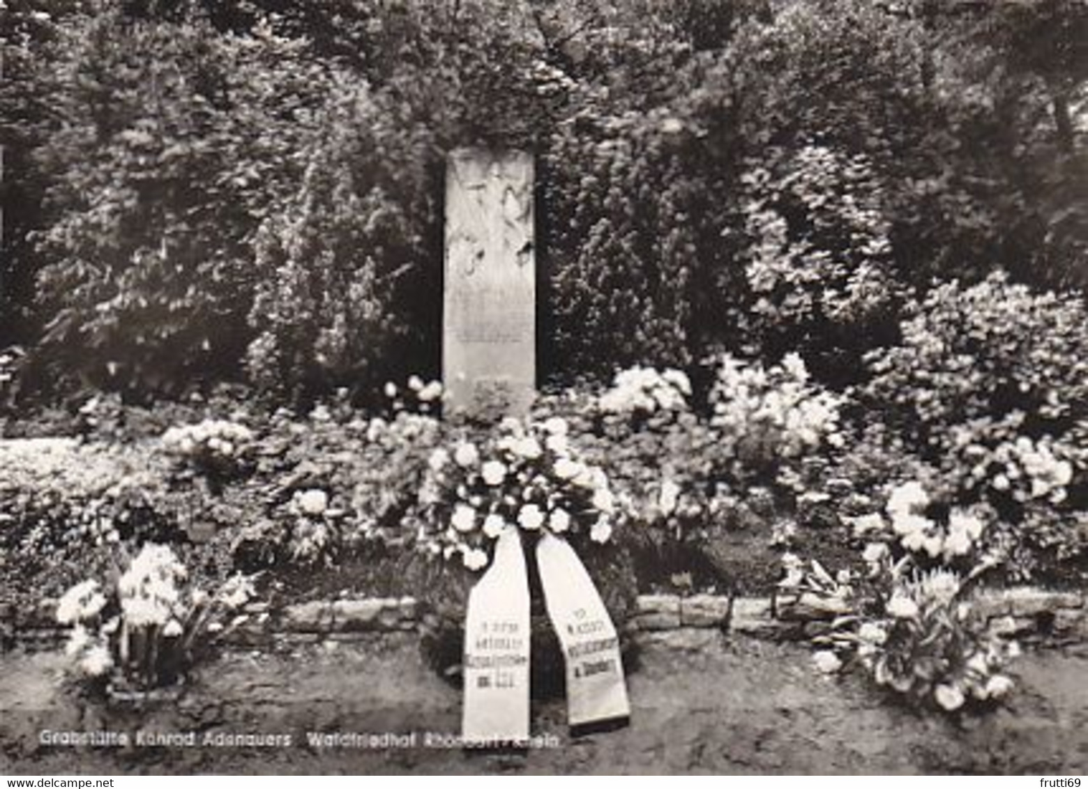 AK 073259 GERMANY - Röhndorf / Rhein - Grabstätte Konrad Adenauers - Waldfriedhof - Röhndorf