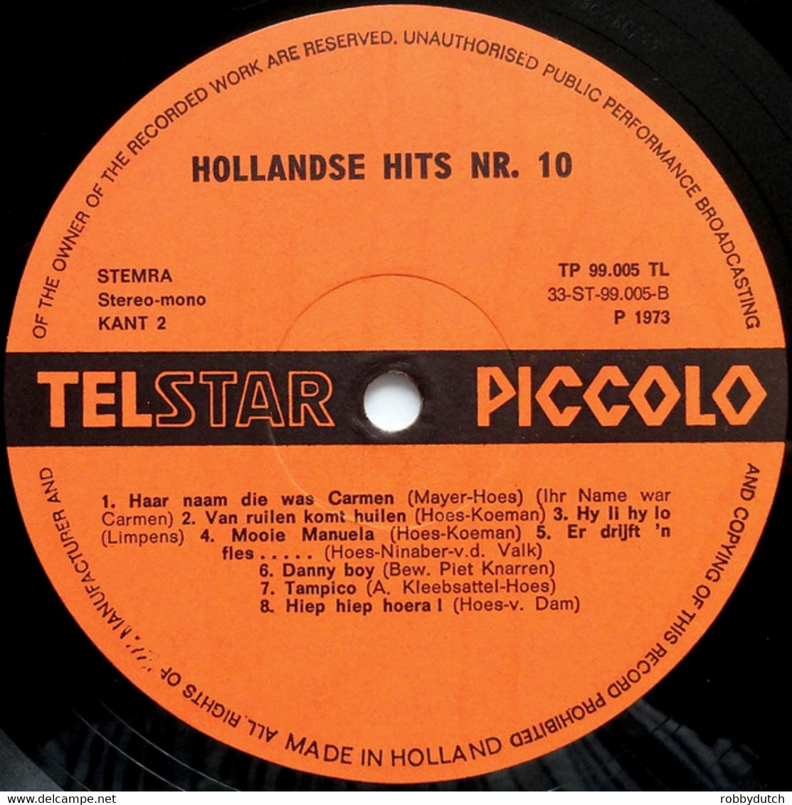 * LP *  16 HOLLANDSE HITS 10 - DIVERSE ARTIESTEN - Sonstige - Niederländische Musik