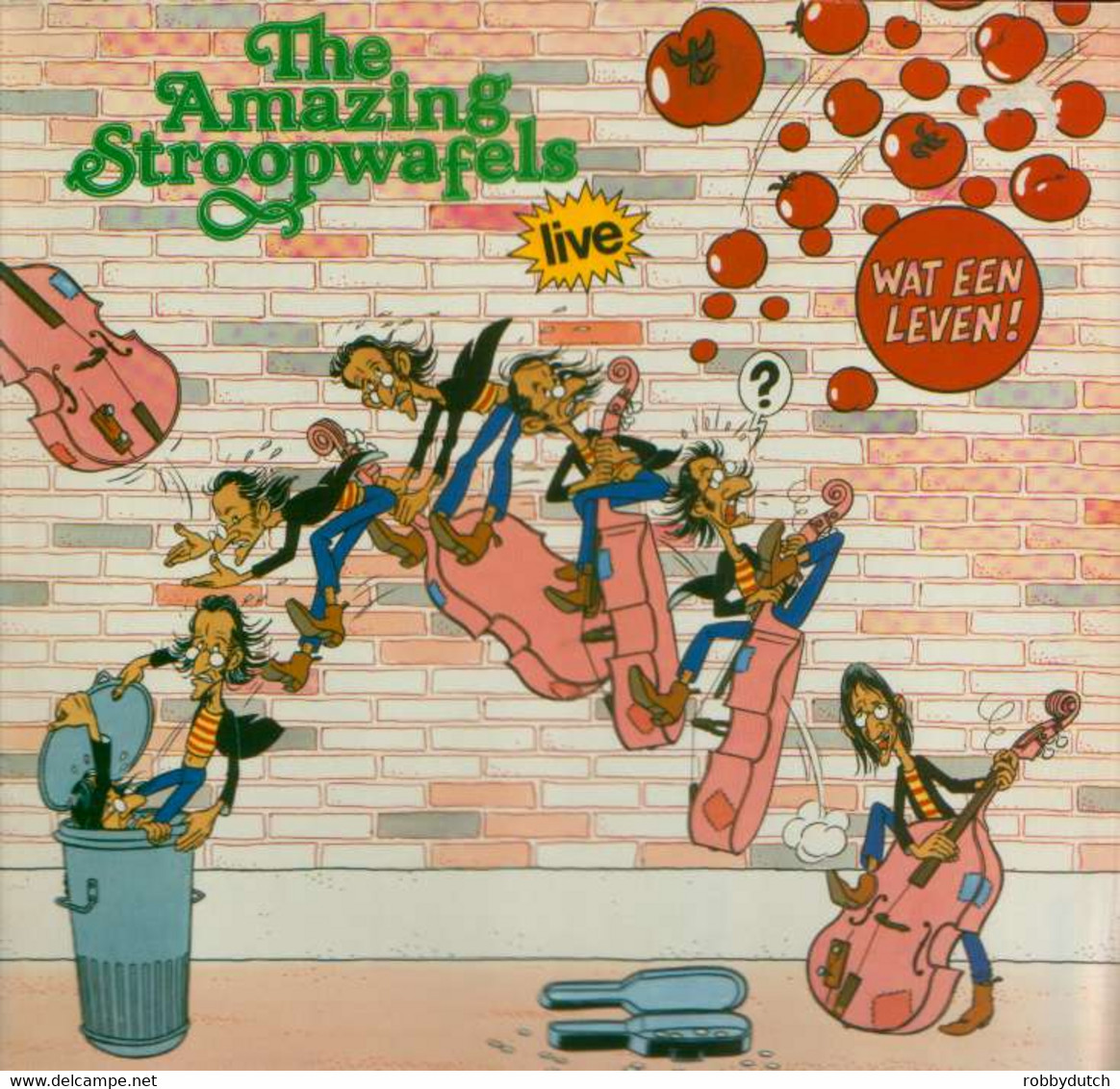 * LP *  THE AMAZING STROOPWAFELS - WAT EEN LEVEN (Live) (Holland 1983 EX!!) - Altri - Fiamminga