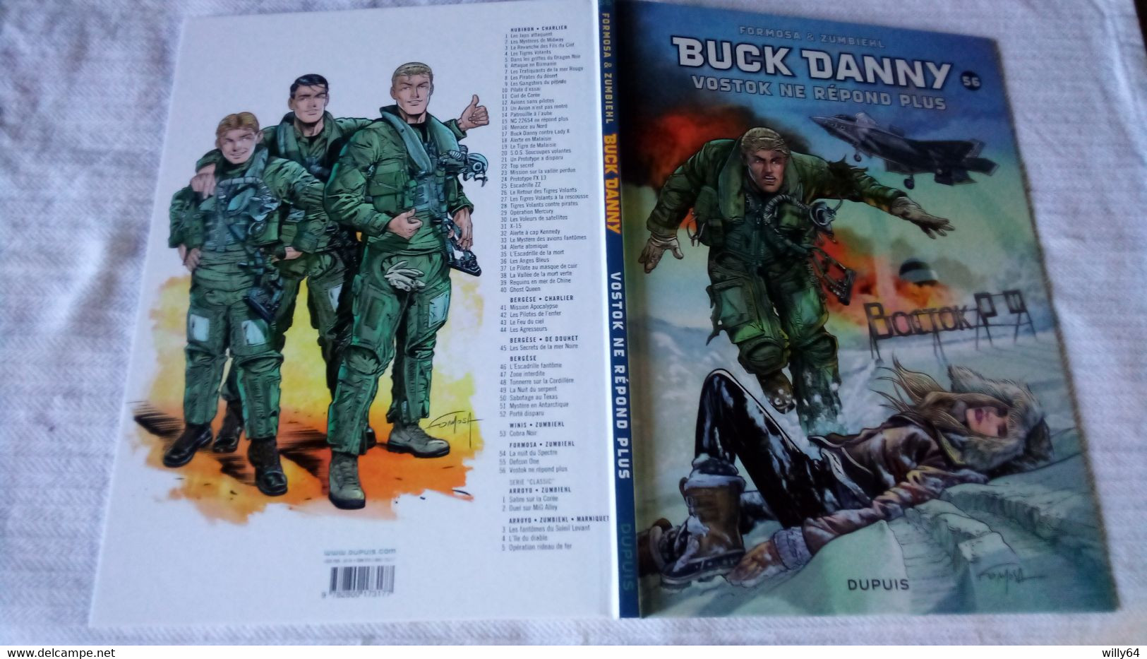 BUCK DANNY   N°56  " VOSTOK Ne Répond Plus "  EO 2018   Edition: DUPUIS    NEUVE - Buck Danny