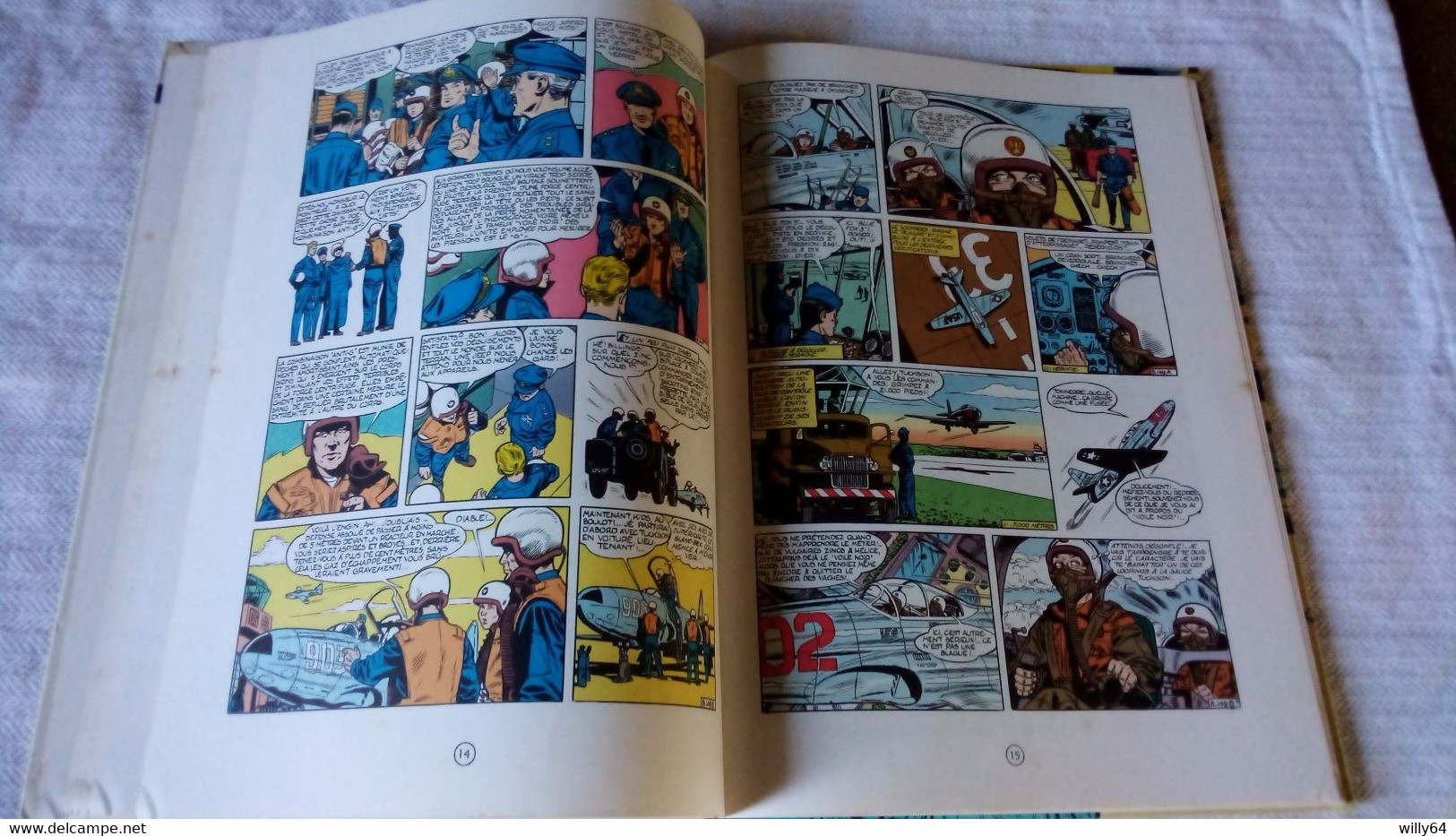 LES AVENTURES DE BUCK DANNY  N°10  " Pilotes D'Essais "   1986  DUPUIS    TBE - Buck Danny