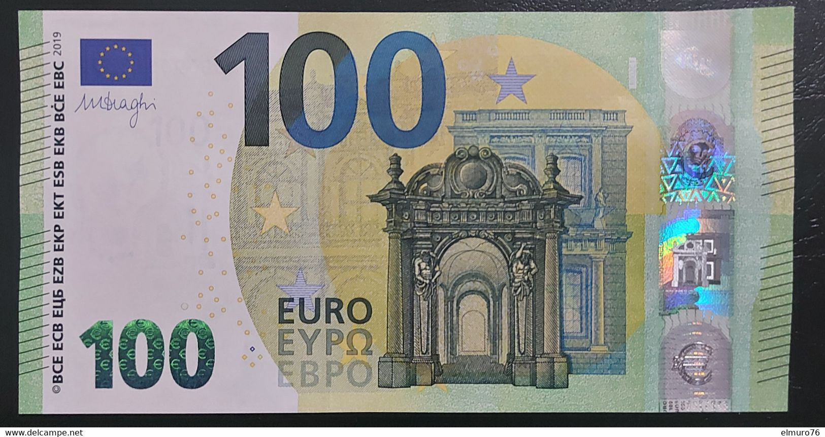 100 Euro R002C1 Germany Draghi Serie RB00 Perfect UNC - 100 Euro
