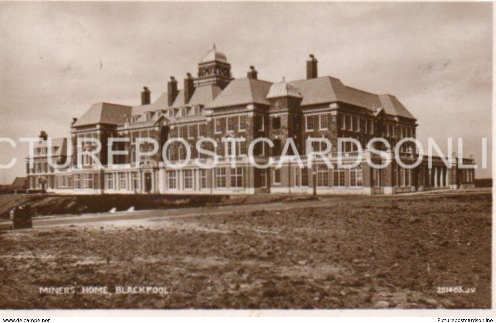 BLACKPOOL MINERS HOME OLD R/P POSTCARD LANCASHIRE - Blackpool