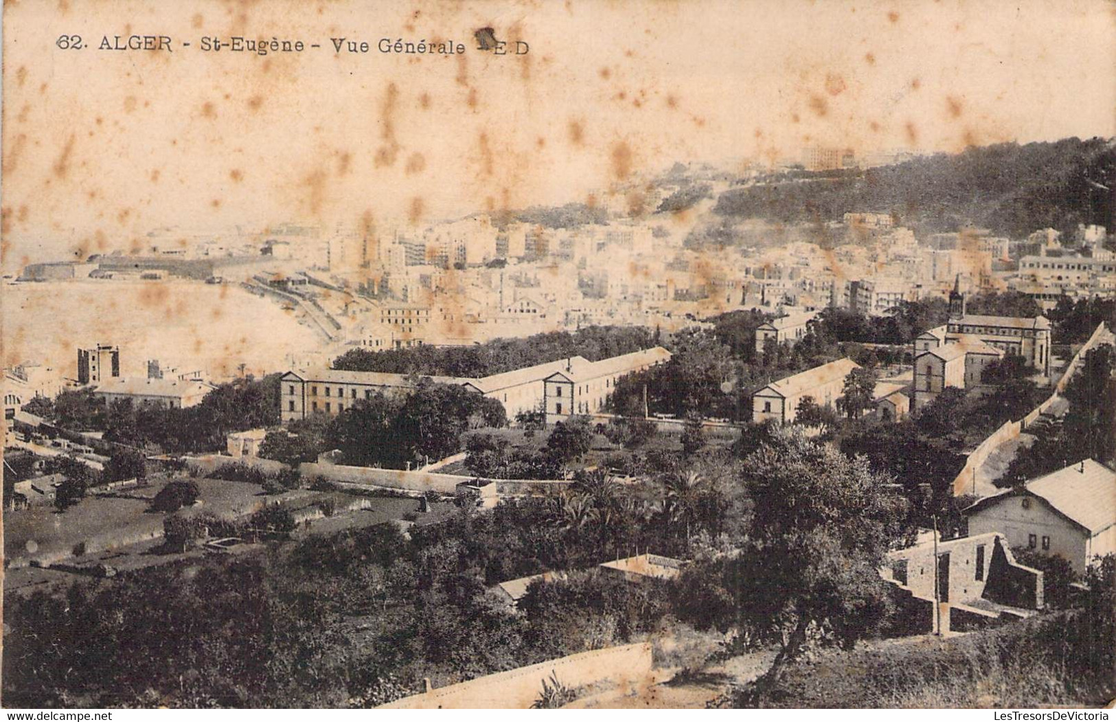 CPA - ALGERIE - ALGER - St Eugène - Vue Générale - Collection Idéale - Algiers