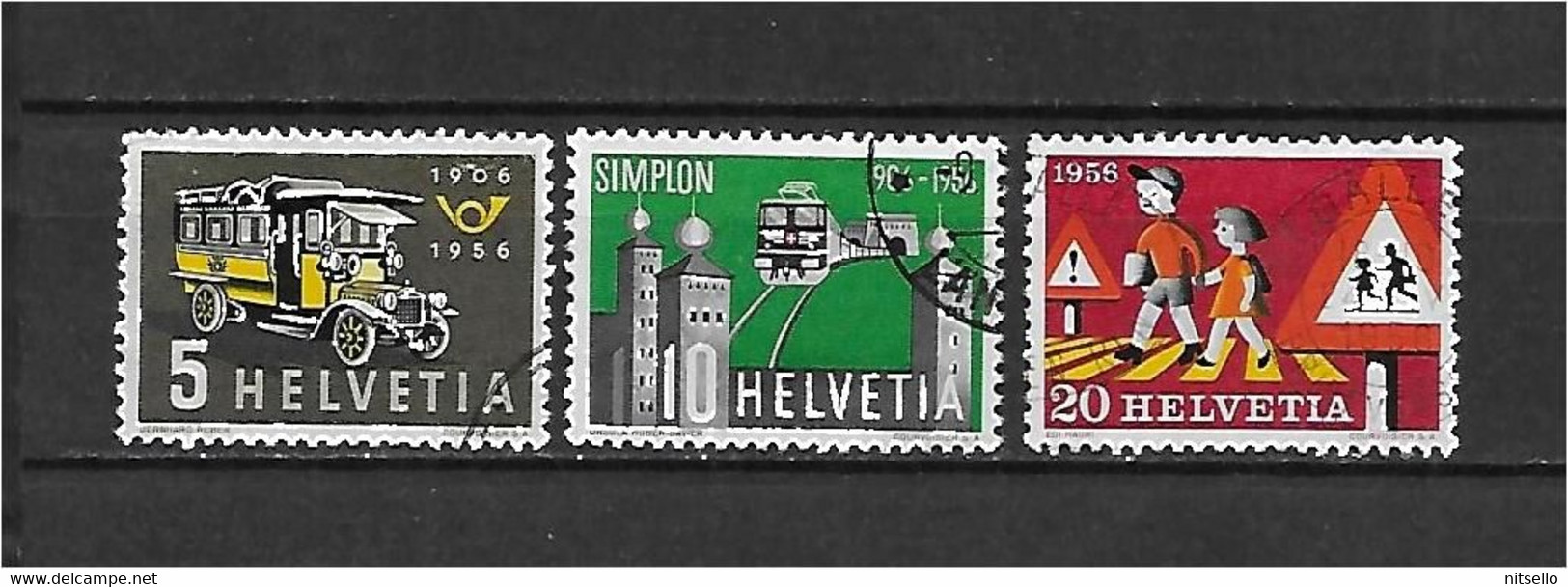 LOTE 1583  ///  SUIZA   YVERT Nº: 572/574     ¡¡¡ OFERTA - LIQUIDATION - JE LIQUIDE !!! - Used Stamps
