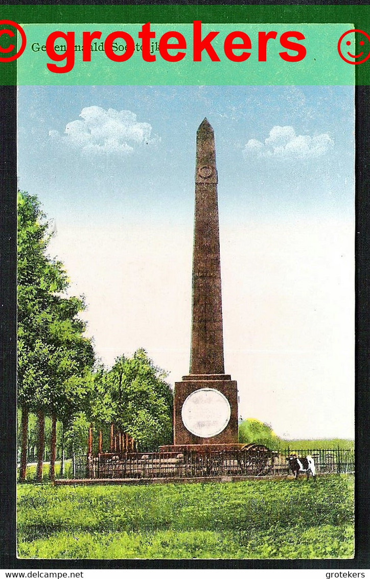 SOESTDIJK Gedenknaald ± 1913   Ed: Van De Ven, Baarn - Soestdijk