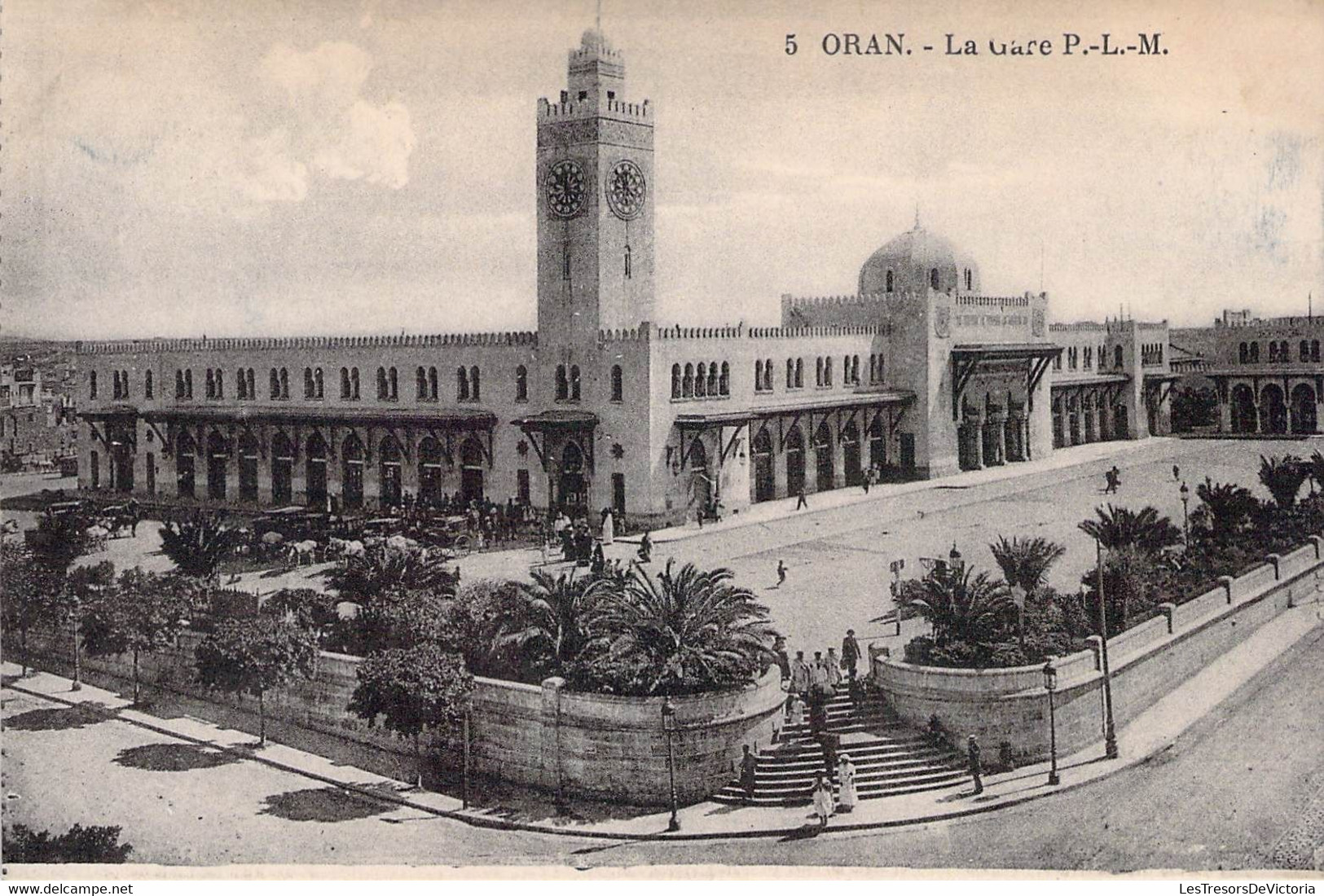 CPA - ALGERIE - Oran - La Gare PLM - Collection Idéale - Oran