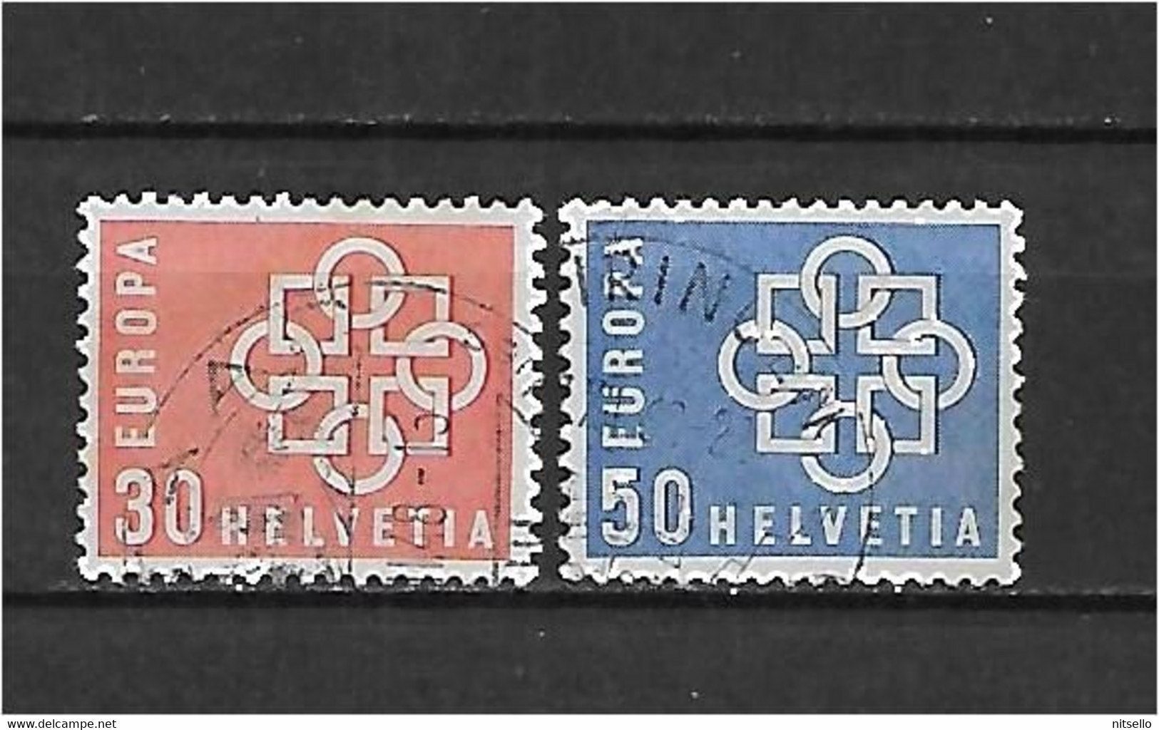 LOTE 1583  ///  SUIZA   YVERT Nº: 630/631     ¡¡¡ OFERTA - LIQUIDATION - JE LIQUIDE !!! - Used Stamps