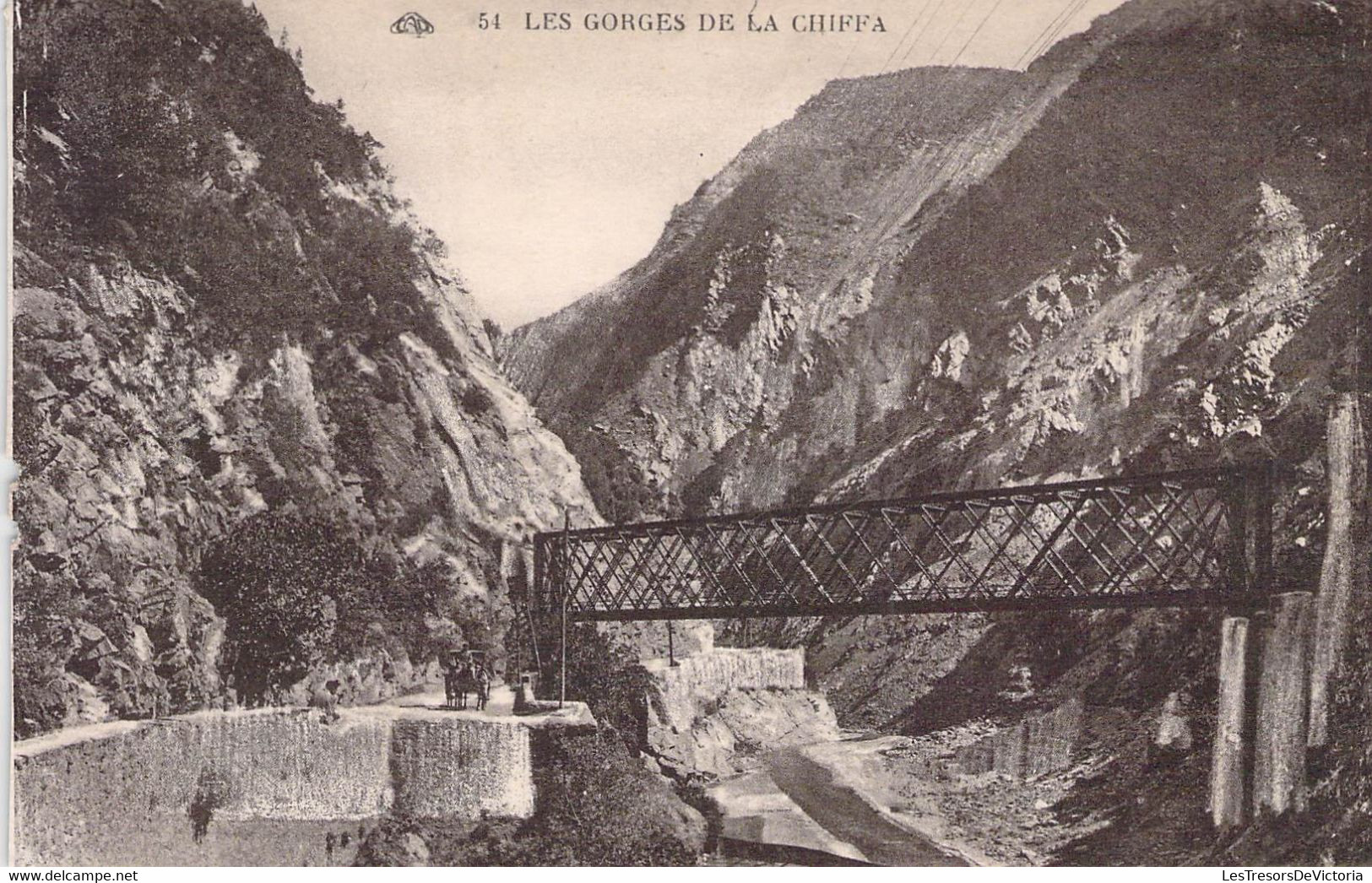 CPA - ALGERIE - Les Gorges De La Chiffa - Sonstige & Ohne Zuordnung