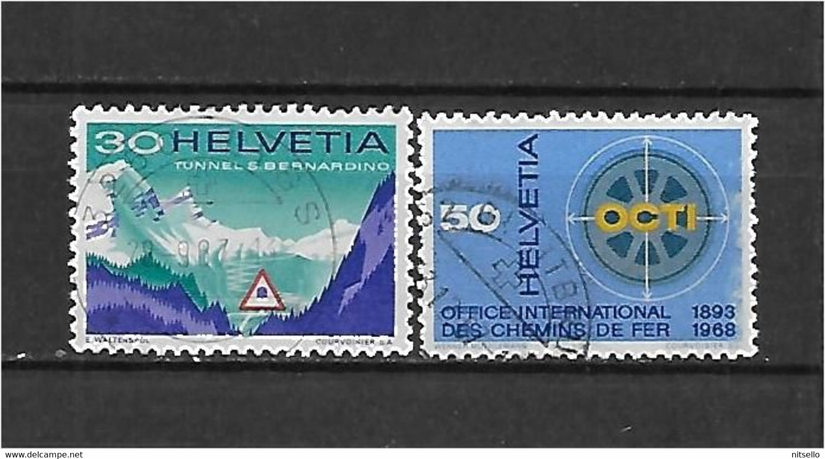 LOTE 1530  ///  SUIZA   YVERT Nº: 793/794  ¡¡¡ OFERTA - LIQUIDATION - JE LIQUIDE !!! - Used Stamps