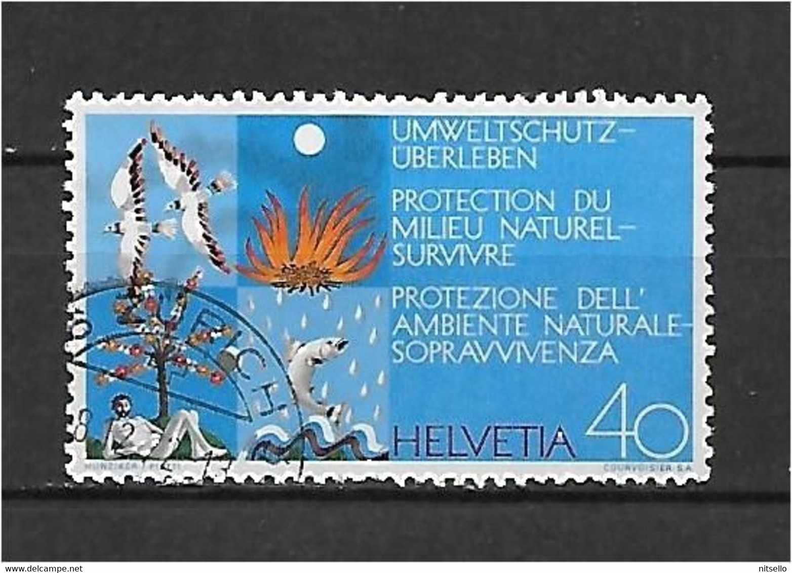 LOTE 1530  ///  SUIZA   YVERT Nº:908  ¡¡¡ OFERTA - LIQUIDATION - JE LIQUIDE !!! - Used Stamps