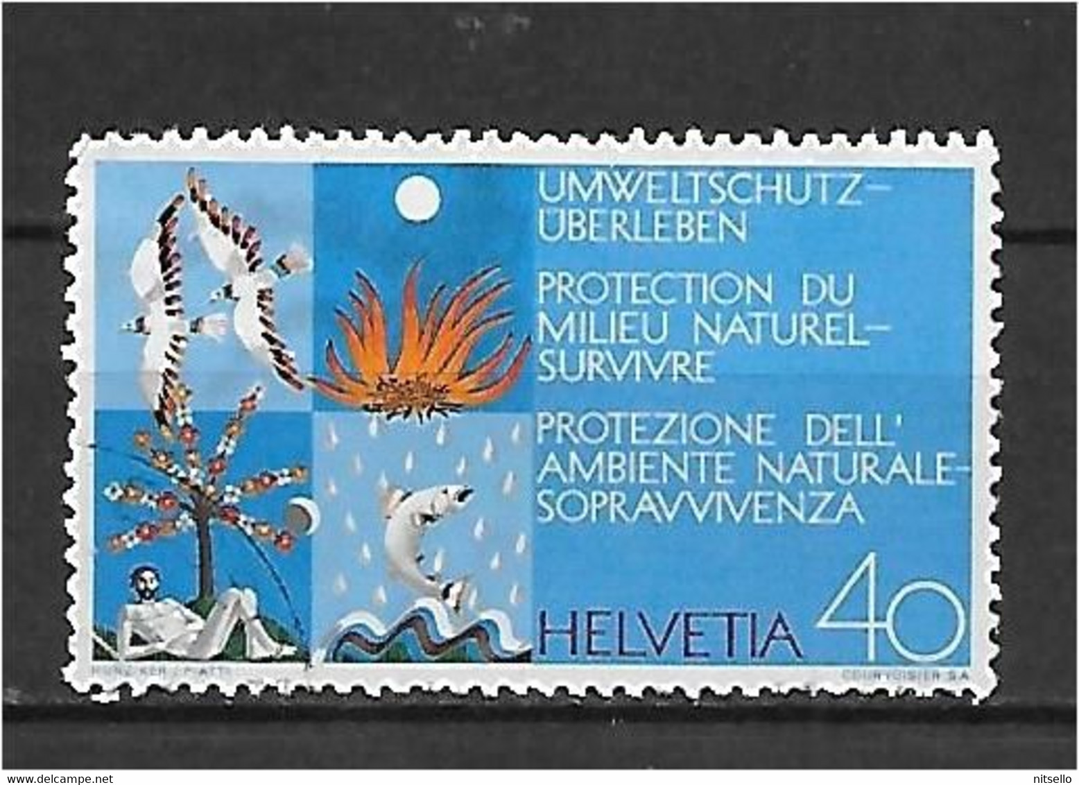 LOTE 1530  ///  SUIZA   YVERT Nº:908  ¡¡¡ OFERTA - LIQUIDATION - JE LIQUIDE !!! - Used Stamps