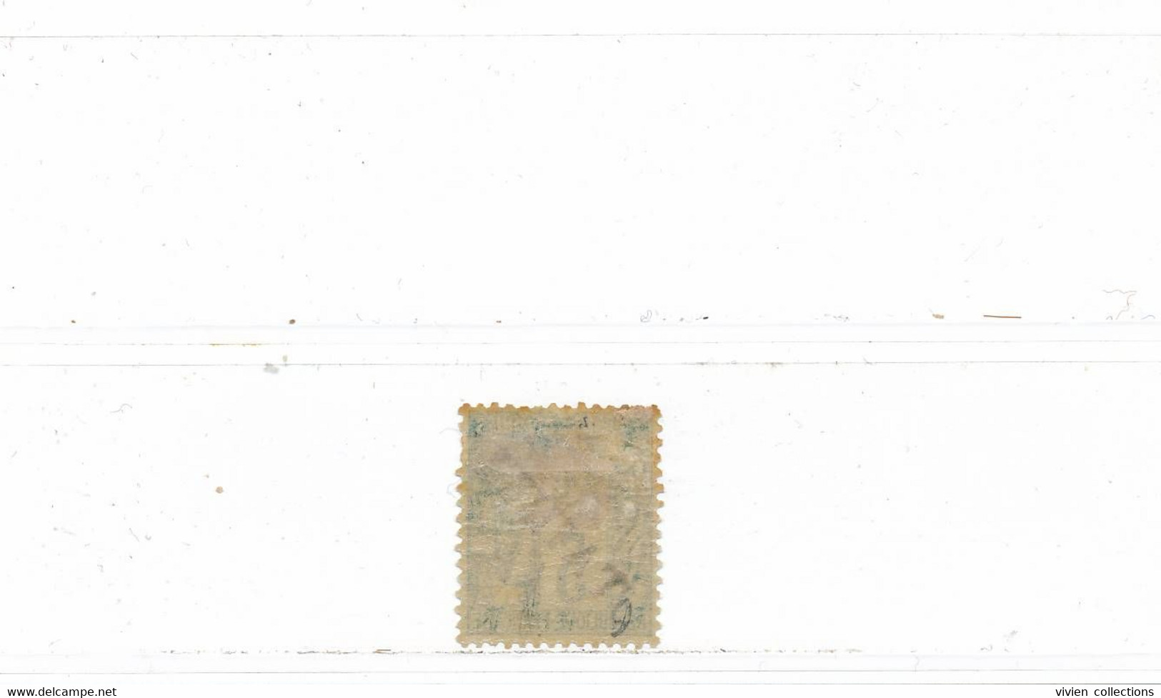 Polynésie Française - Tahiti Timbre Type Alphée Dubois N° 10 Neuf * Avec Charnière - Unused Stamps