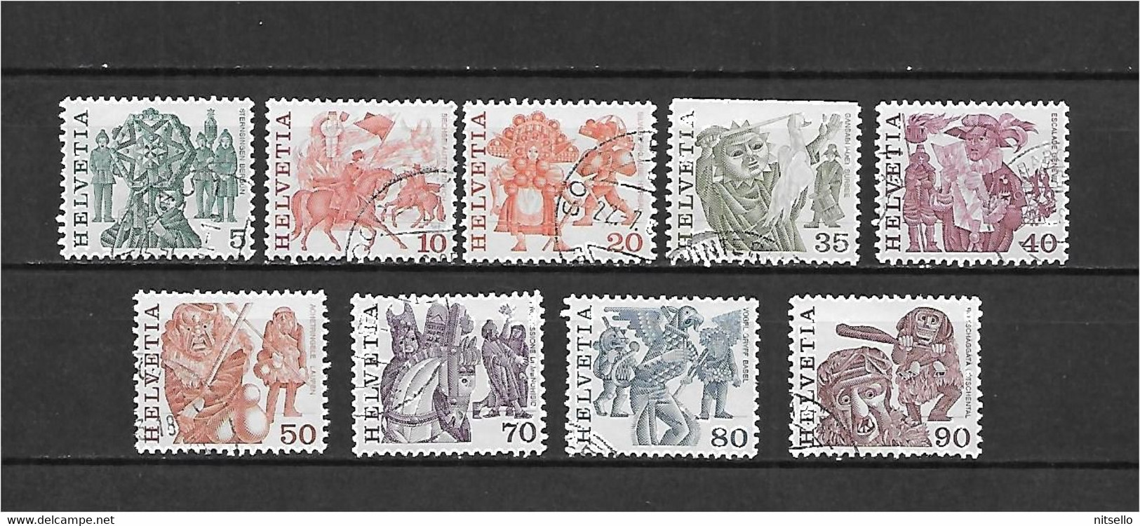 LOTE 1530  ///  SUIZA   YVERT Nº:1033/1041  ¡¡¡ OFERTA - LIQUIDATION - JE LIQUIDE !!! - Used Stamps