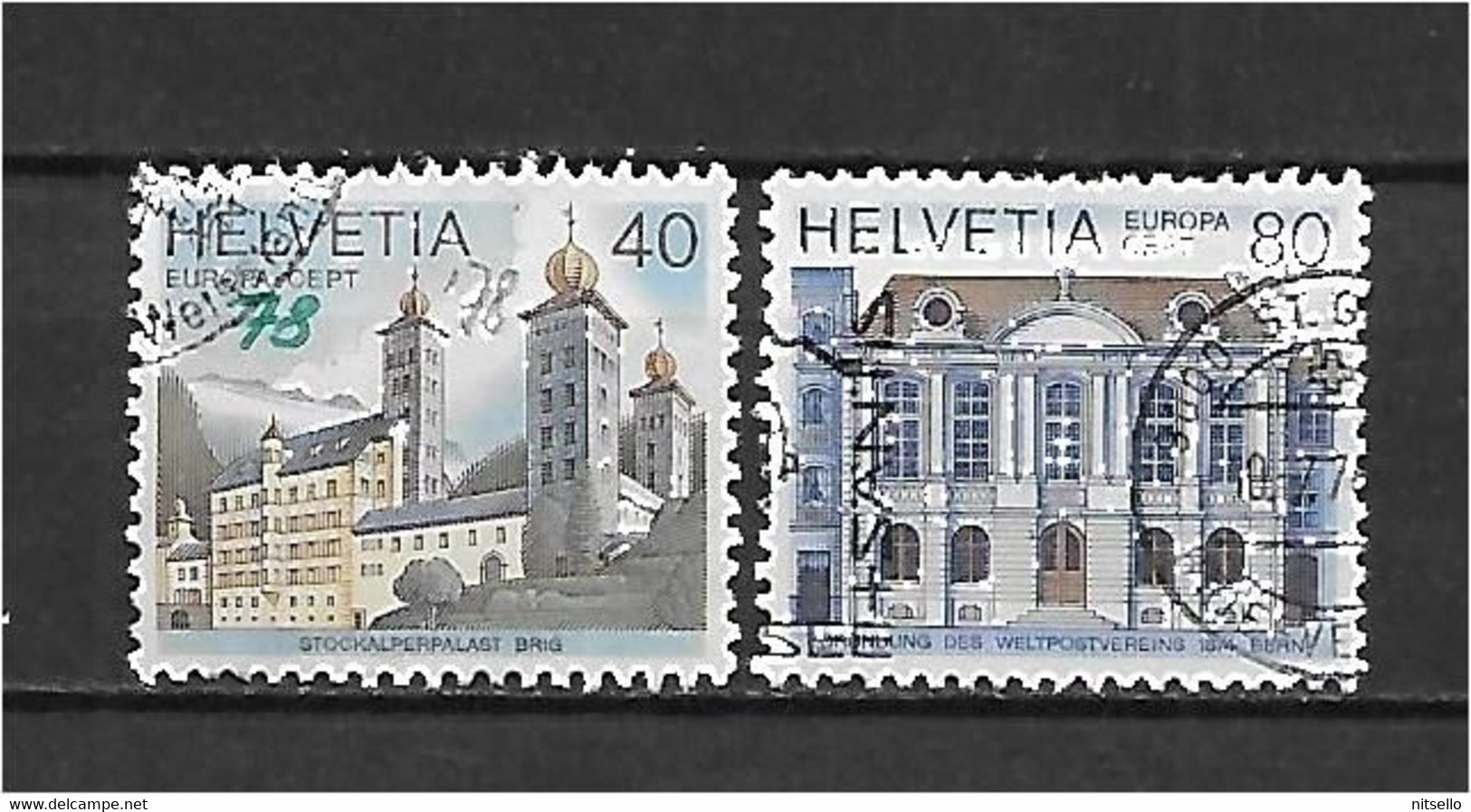 LOTE 1530  ///  SUIZA   YVERT Nº:1058/1059  ¡¡¡ OFERTA - LIQUIDATION - JE LIQUIDE !!! - Used Stamps