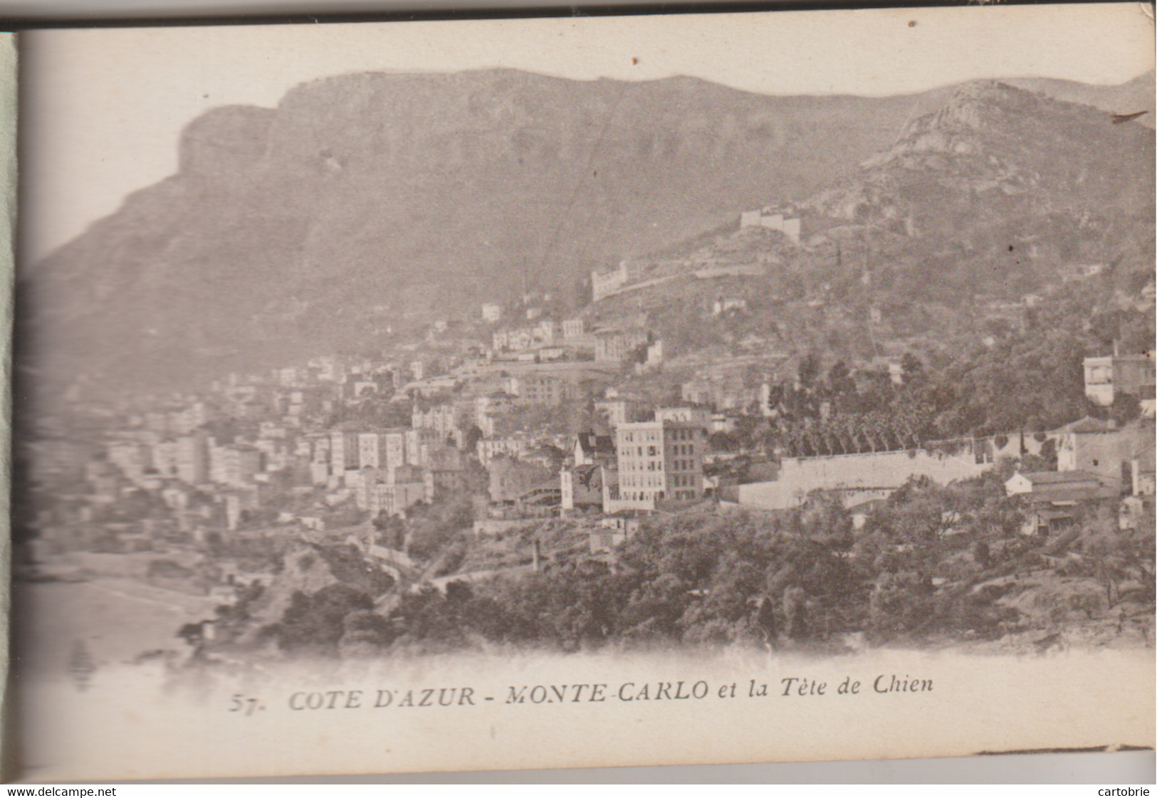 MONACO MONTE-CARLO - Album carnet de 20 cartes postales